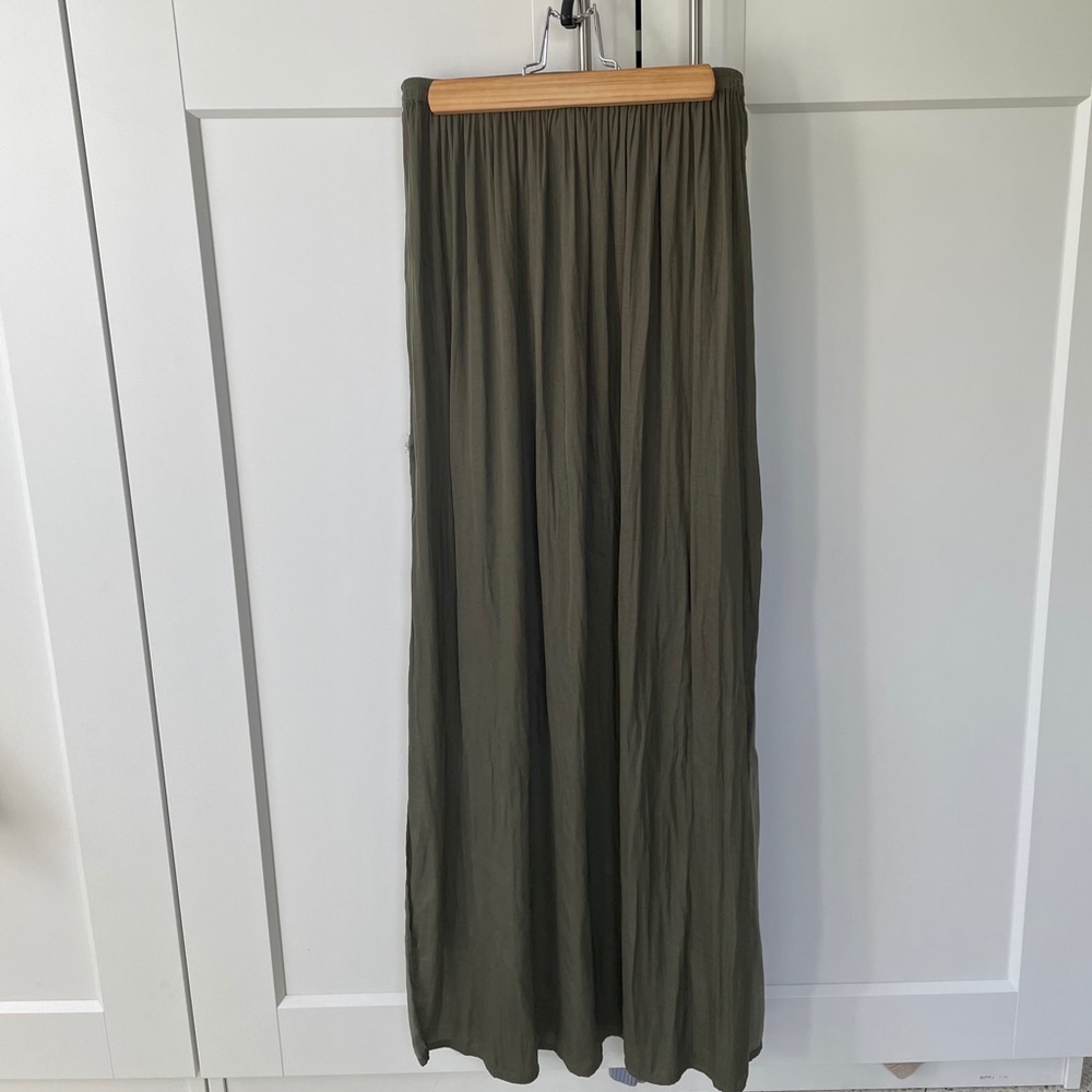 Maxi Hunter Green Skirt